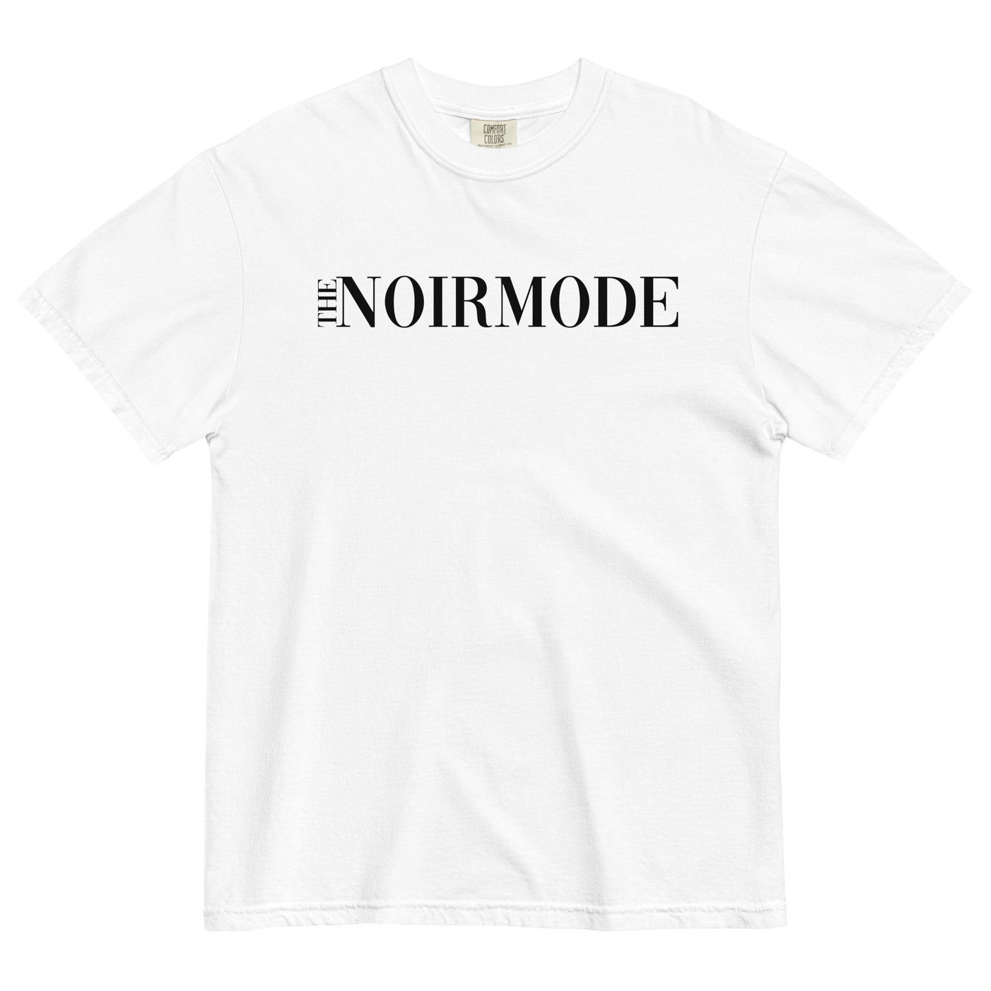 'The NOIR MODE' Printed Logo T-Shirt